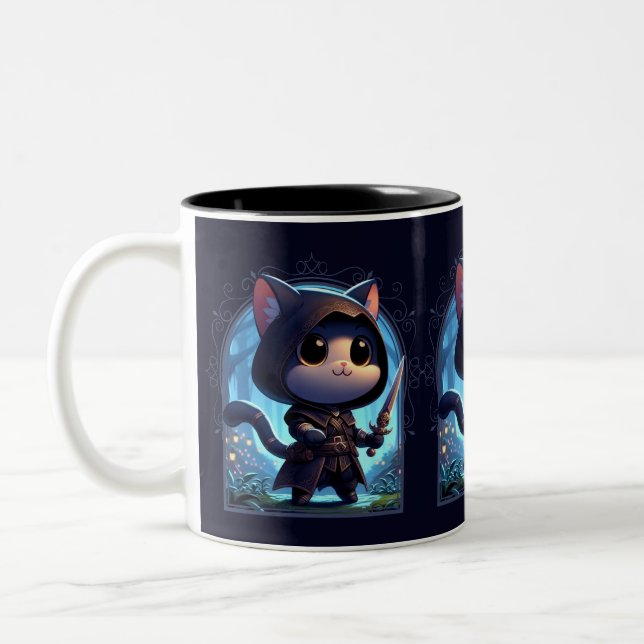 Tasse 2 Couleurs Rogue Feline Imaginaire Adventure (Gauche)