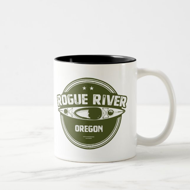 Tasse 2 Couleurs Rogue River, Oregon (Droit)