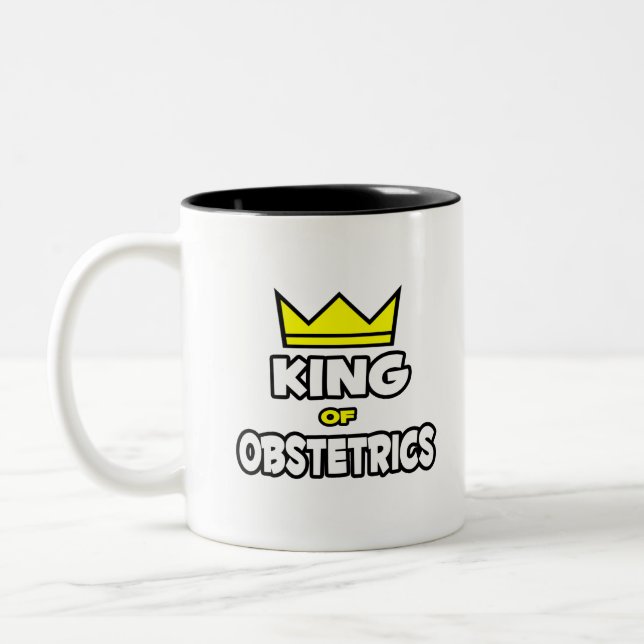 Tasse 2 Couleurs Roi de l'obstétrique (Gauche)