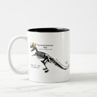 Tasse 2 Couleurs Roi de Rex des dinosaures