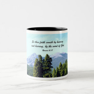 Tasse 2 Couleurs Romains 10:17