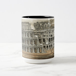 Tasse 2 Couleurs Roman Vintage Art