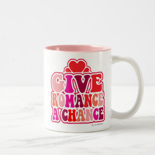 Tasse 2 Couleurs Romance A Besoin D'Une Chance Amour Saint Valentin