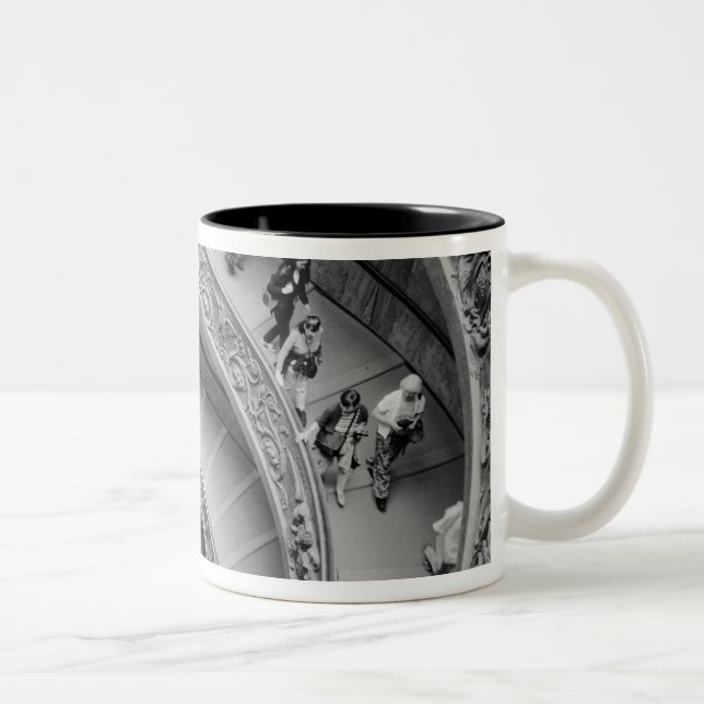 Tasse 2 Couleurs Rome Italie, Escalier du Vatican 2 (Droit)