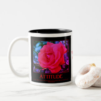Tasse 2 Couleurs Rose Avec Thorns Life Citation Inspirationnelle