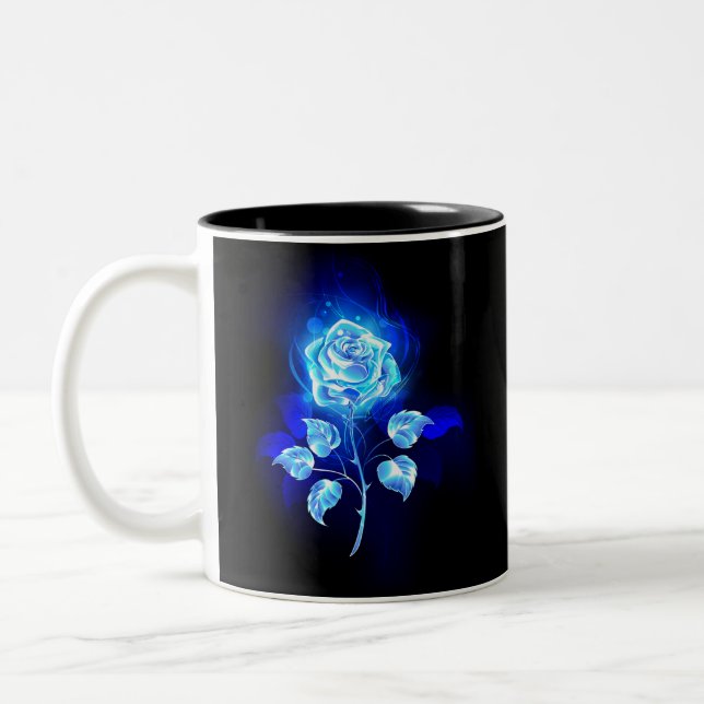 Tasse 2 Couleurs Rose bleu brûlant (Gauche)
