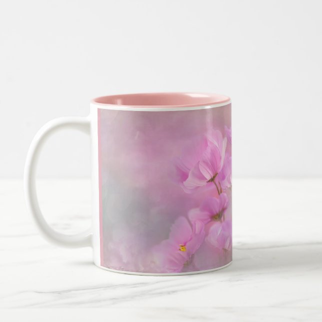 Tasse 2 Couleurs Rose parfait (Gauche)