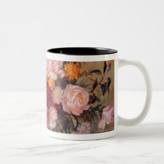 Tasse 2 Couleurs Roses et marguerites
