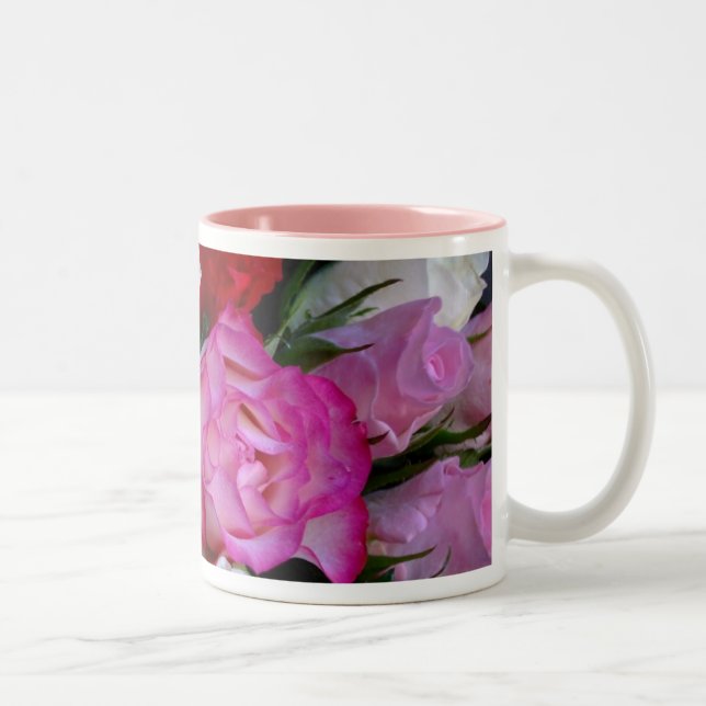 Tasse 2 Couleurs Roses roses (Droit)