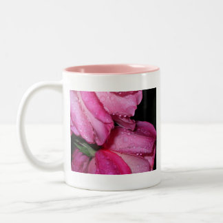 Tasse 2 Couleurs Roses roses après une pluie