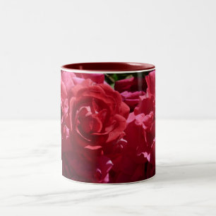 Tasse 2 Couleurs Roses rouges