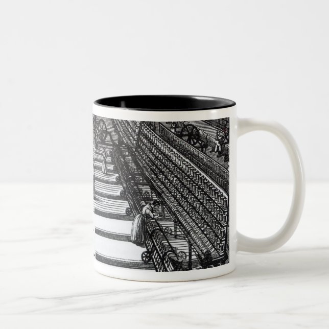 Tasse 2 Couleurs Rotation de mule (Droit)