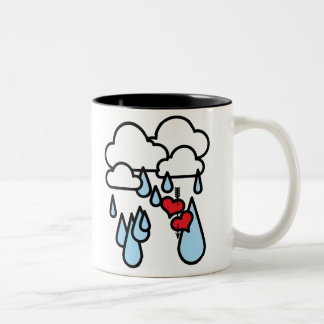 Tasse 2 Couleurs Rothenhagen "Cœurs pleuvant"