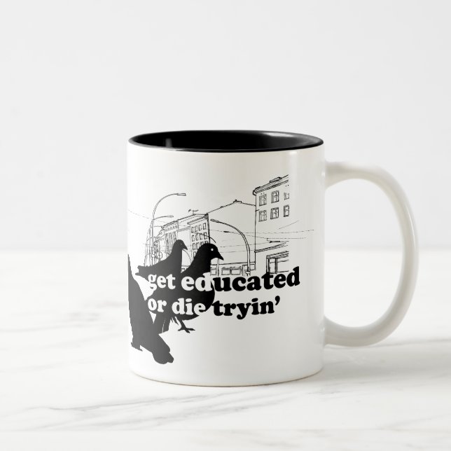 Tasse 2 Couleurs Rothenhagen "deviennent instruit " (Droit)