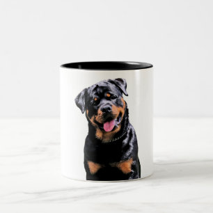 Tasse 2 Couleurs Rottweiler