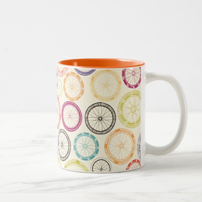 Tasse 2 Couleurs roues (Droit)