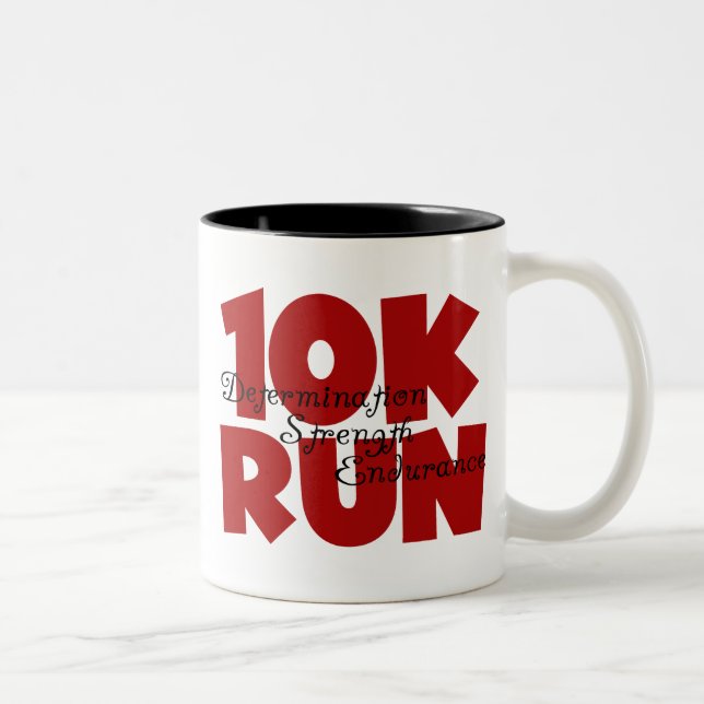 Tasse 2 Couleurs Rouge à 10 000 (Droit)