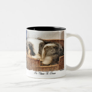 Tasse 2 Couleurs Rough Collie Art Don