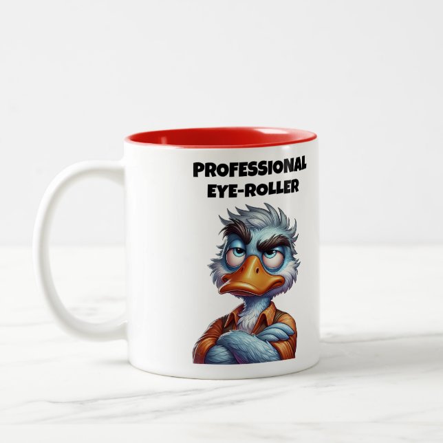 Tasse 2 Couleurs Rouleau à Oeil Professionnel (Gauche)