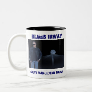 Tasse 2 Couleurs Route 1 de bleus
