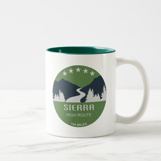 Tasse 2 Couleurs Route élevée de Sierra (Droit)