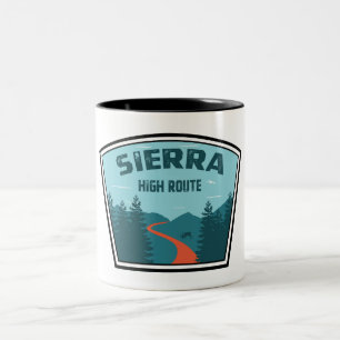 Tasse 2 Couleurs Route élevée de Sierra