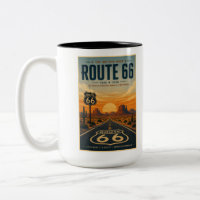 Route Rétro 66 Art du Désert Centenaire