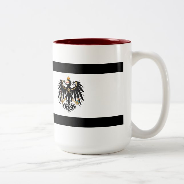 Tasse 2 Couleurs Royaume de Prusse (Droit)