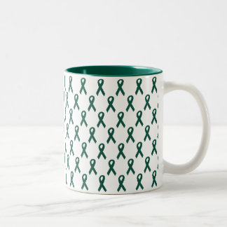 Tasse 2 Couleurs Ruban de donateur d'organe