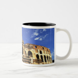 Tasse 2 Couleurs Ruines célèbres du Colisée à Rome Italie