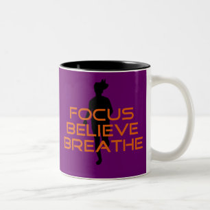 Tasse 2 Couleurs Running Orange Focus