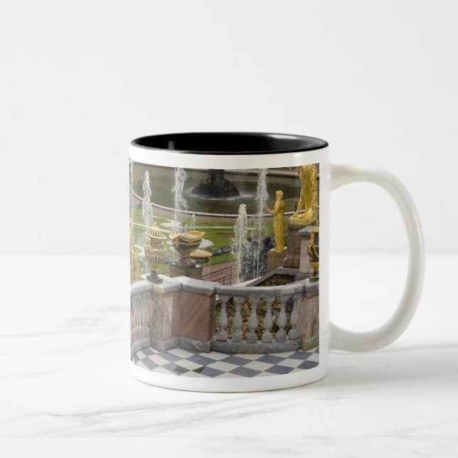 Tasse 2 Couleurs Russie, Saint-Pétersbourg, Peterhoff (aussi appelé (Droit)