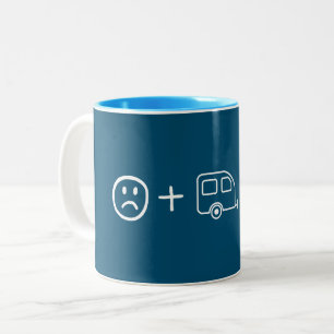 Tasse 2 Couleurs RVing vous rend heureux