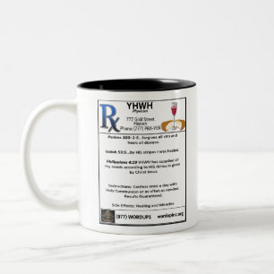 Tasse 2 Couleurs Rx-YHWH