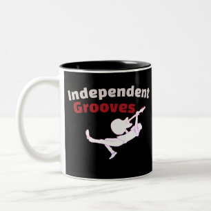 Tasse 2 Couleurs Rythmes Indépendants Indé