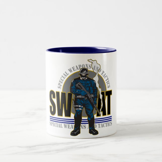 Tasse 2 Couleurs S.W.A.T. Attitude (Centre)