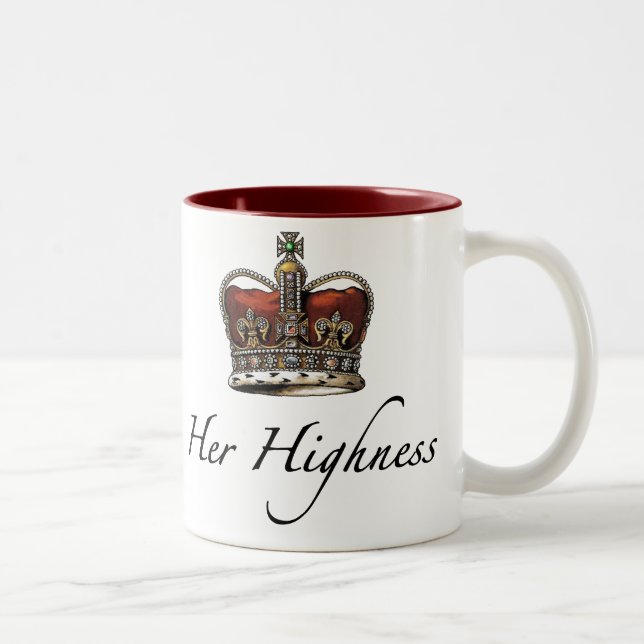 Tasse 2 Couleurs Sa Majesté, son altesse (Droit)