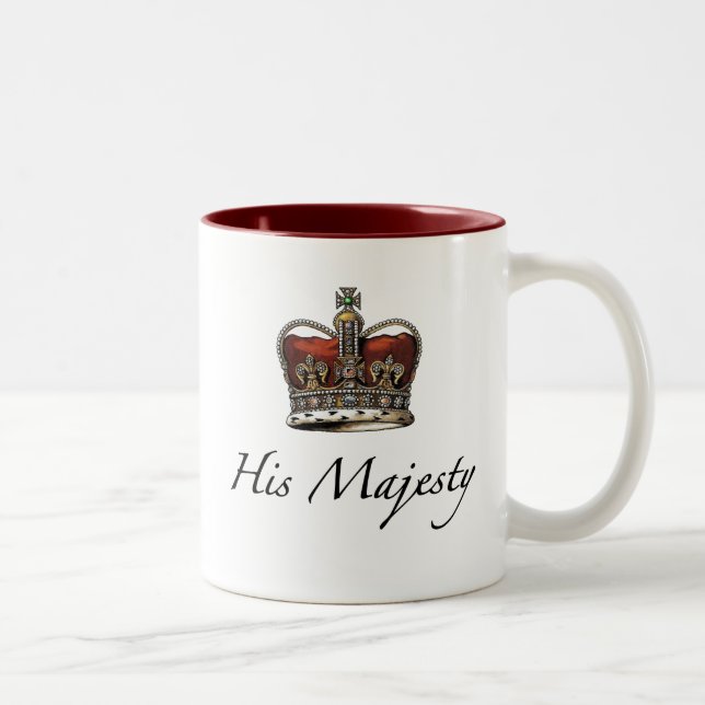 Tasse 2 Couleurs Sa Majesté, son altesse (Droit)