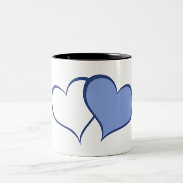 Tasse 2 Couleurs Sa TENDRE MOITIÉ il+IL (1 de 2) (Centre)