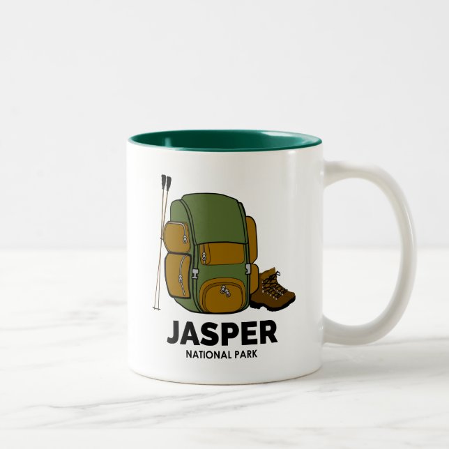 Tasse 2 Couleurs Sac à dos pour le parc national Jasper (Droit)