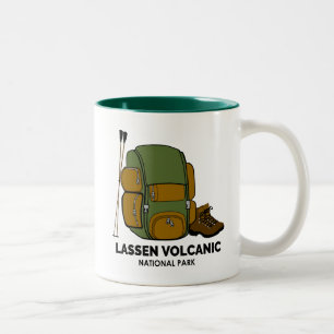 Tasse 2 Couleurs Sac à dos pour le parc national volcanique de Lass