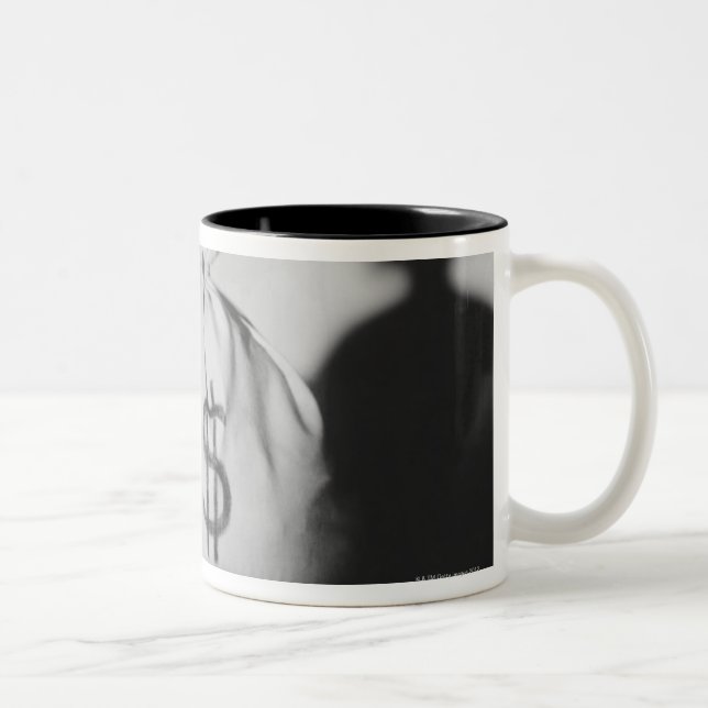 Tasse 2 Couleurs Sac d'argent (Droit)