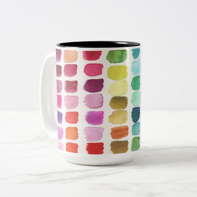 Tasse 2 Couleurs Sac fourre-tout (Devant gauche)