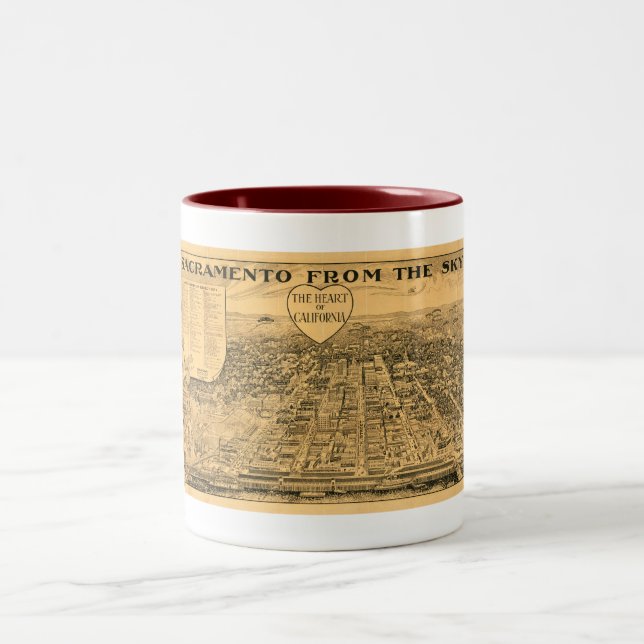 Tasse 2 Couleurs Sacramento du ciel, 1923 (Centre)