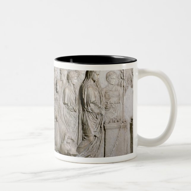 Tasse 2 Couleurs Sacrifice d'un taureau, d'une RAM et d'un porc (Droit)