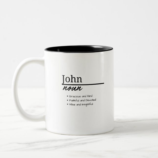 Tasse 2 Couleurs Sage et perspicace (Gauche)