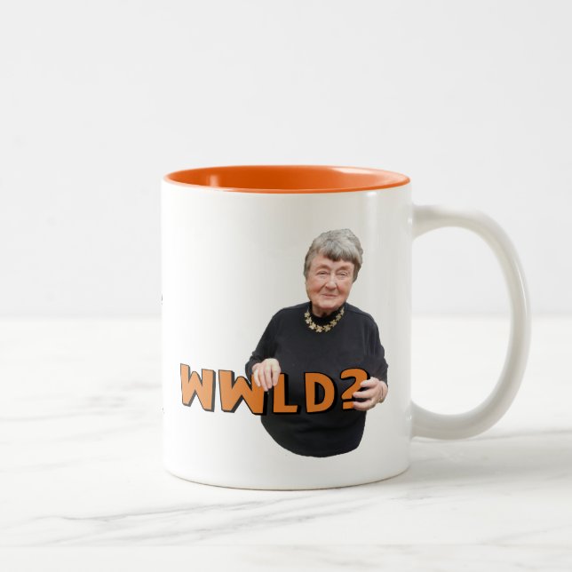 Tasse 2 Couleurs Sagesse de marque de Leni - WWLD ? (Droit)