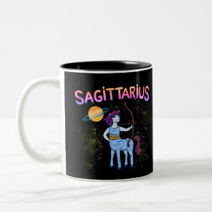 Tasse 2 Couleurs Sagittarius étoile signe L'Archer étoile zodiaque