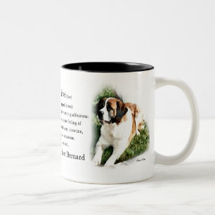 Tasse 2 Couleurs Saint Bernard Lovers