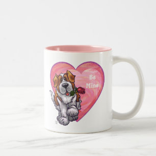 Tasse 2 Couleurs Saint-Bernard Valentin